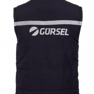 Gürsel reflektörlü yelek arka görünüm