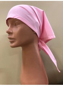 AŞÇI - TEMİZLİK ÜÇGEN  BANDANA PEMBE 