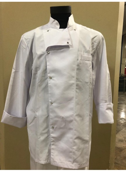 AŞÇI CHEF CEKET BEYAZ BİYESİZ