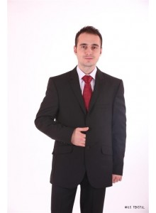 Erkek Takım Elbise Siyah TKM-01 