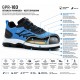 Gripper S1 SRC Sprite GPR-182 iş güvenliği ayakkabısı siyah spor model
