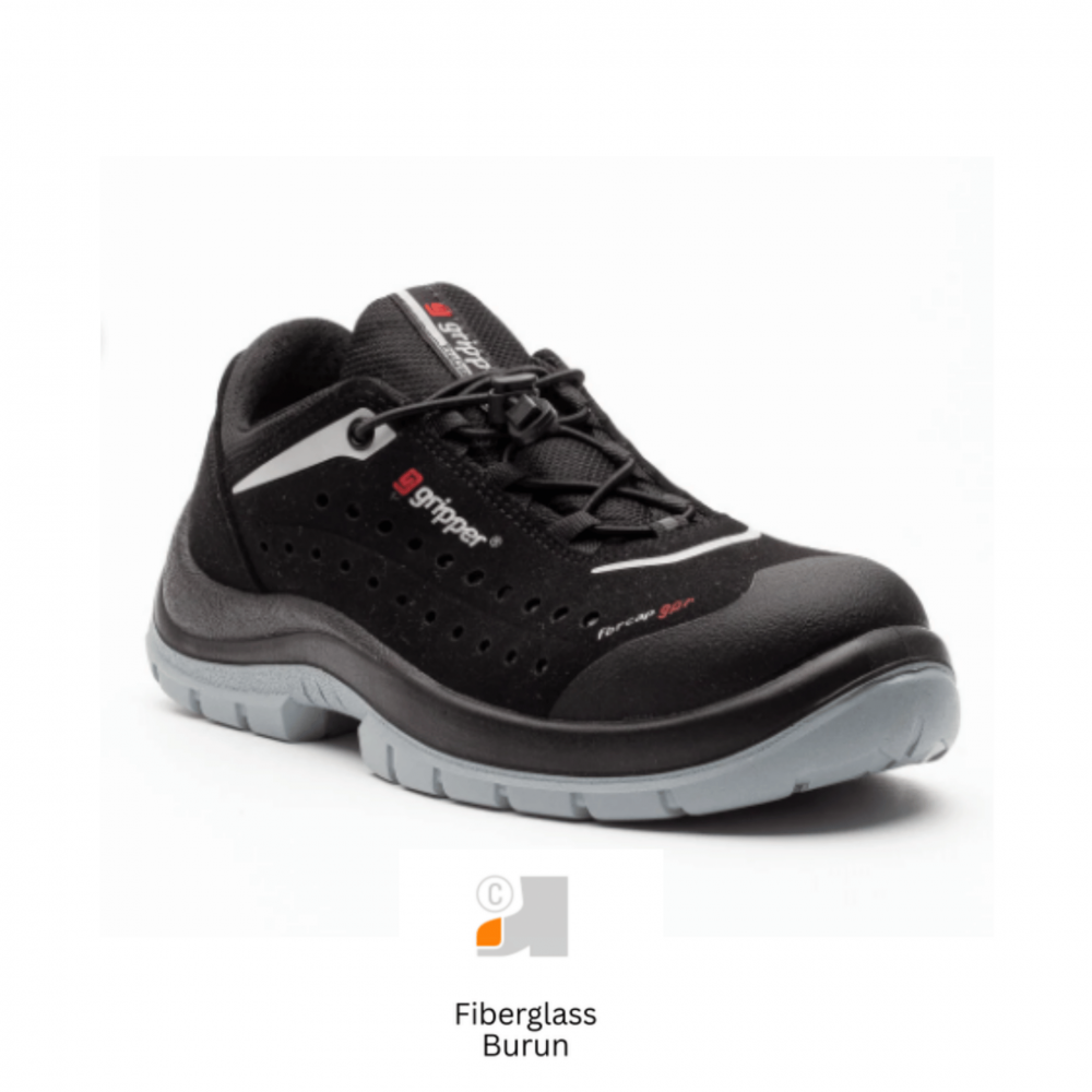 GRİPPER S1P fiberglass burunlu kevlar tabanlı elektrikçi iş ayakkabısı