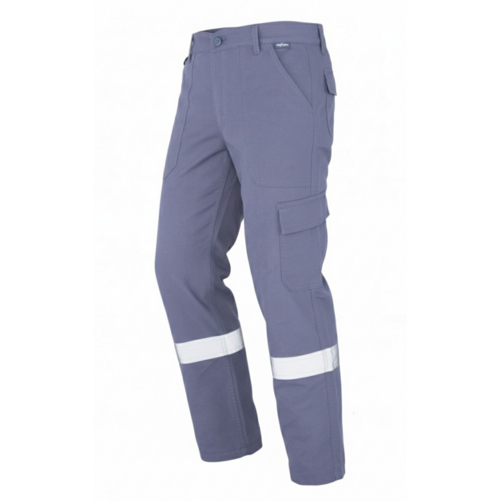 Myform Hector 2110 gri 7x7 gabardin dayanıklı teknik iş pantolonu
