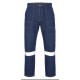 Myform Petra Jean 2124 teknik mavi iş pantolonu modern kesim detayları