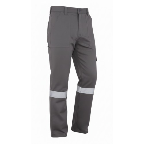 MYFORM SIMPLEX TEKNİK 16*12 GABARDİN GRİ PANTOLON (2957)