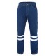 Myform Sona Denim 2136 mavi kot iş pantolonu kargo cepli model