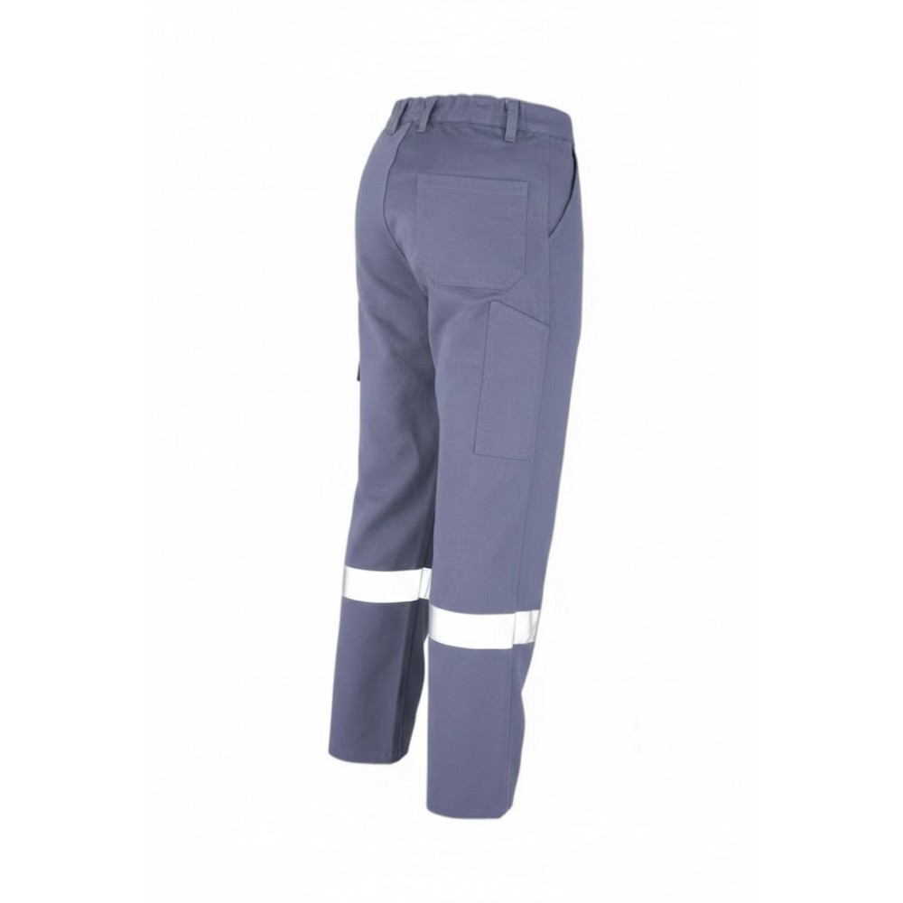 Myform Winto 2142 gri 7x7 gabardin iş pantolonu detaylı çekim