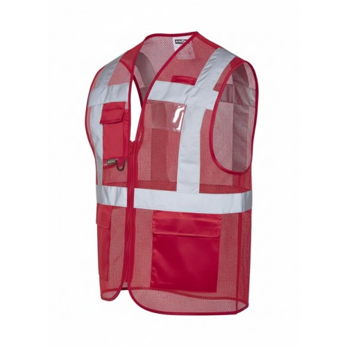 MYFORM OLYMPUS HIGH VIS KIRMIZI İKAZ YELEĞİ (FİLELİ) (9148) MYFORM OLYMPUS HIGH VIS KIRMIZI İKAZ YELEĞİ (FİLELİ) (9148)