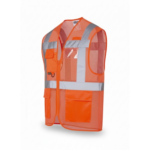 MYFORM OLYMPUS HIGH VIS TURUNCU İKAZ YELEĞİ (FİLELİ) (9148) MYFORM OLYMPUS HIGH VIS TURUNCU İKAZ YELEĞİ (FİLELİ) (9148)
