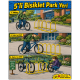 5li bisiklet park yeri sari elektrostatik boyali metal bisiklet park standi