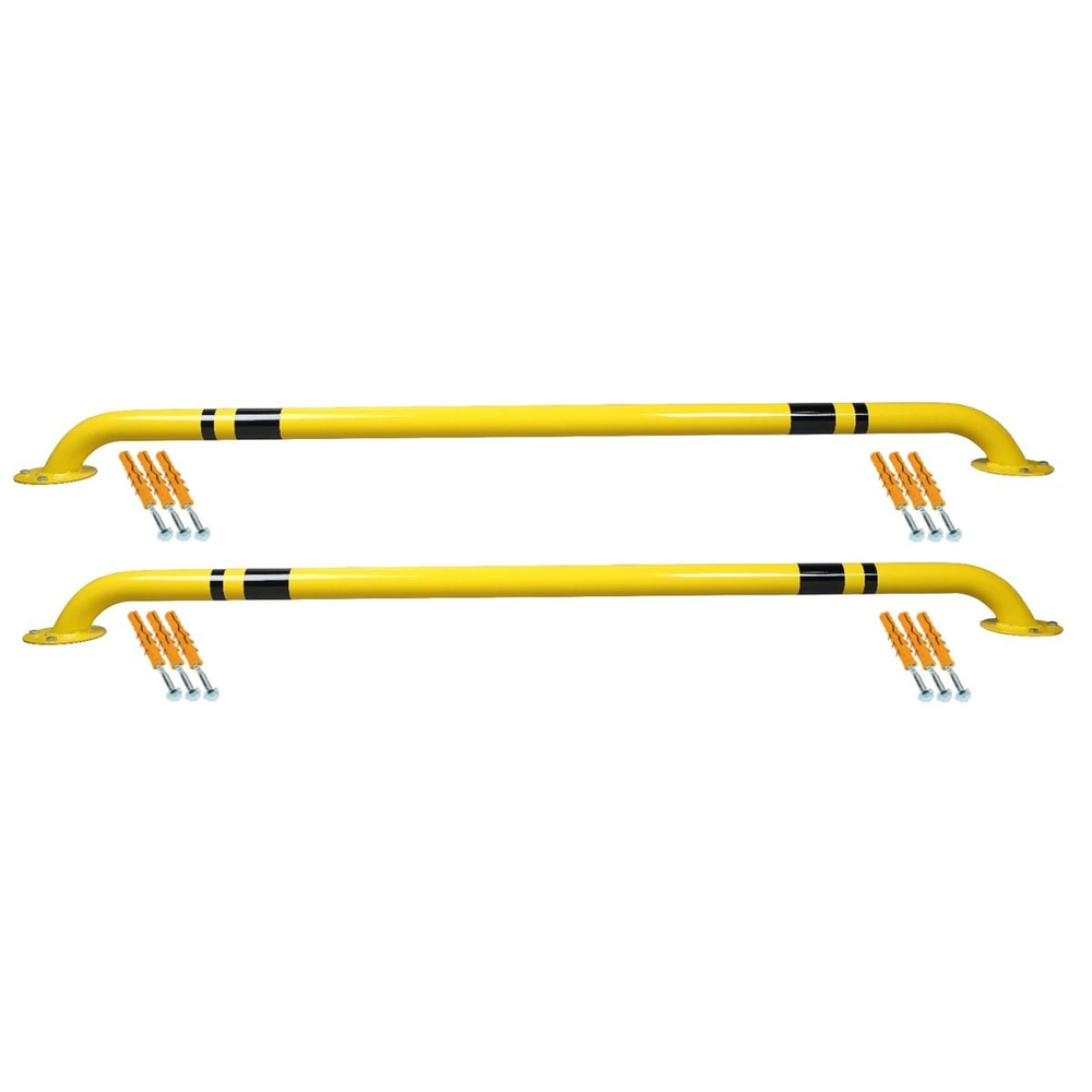 Metal Araç Stoperi 180 cm Ø63 mm metal arac stoperi 180 cm 63 mm demir boru sari reflektifli otopark stoperi