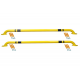 Metal Araç Stoperi 180 cm Ø63 mm metal arac stoperi 180 cm 63 mm demir boru sari reflektifli otopark stoperi