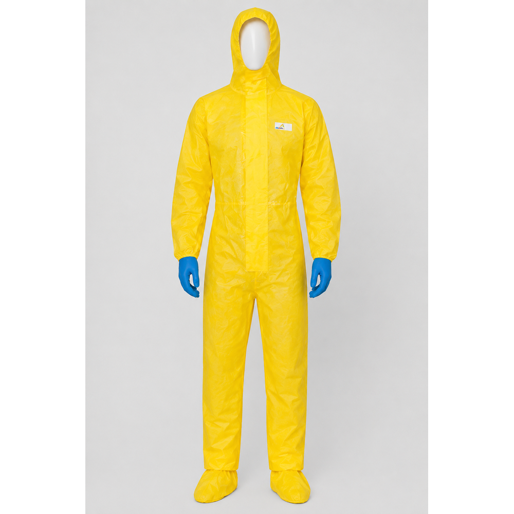 delta plus dt300 deltachem tip 3 kimyasal koruyucu tulum sari antistatik sivi gecirmez