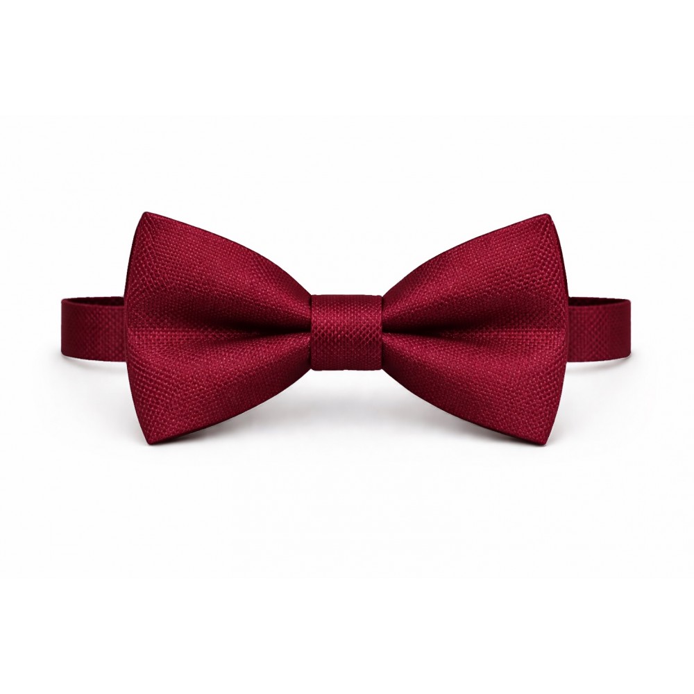 bordo renk papyon, bordo saten papyon, saten kumaş bordo papyon, klasik bordo papyon, smokin için bordo papyon, resmi bordo papyon