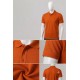 Polo Yaka Dry Touch Turuncu İş Tişörtü
