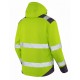 Myform Olympus Hi-Vis sarı renkli termal softshell mont