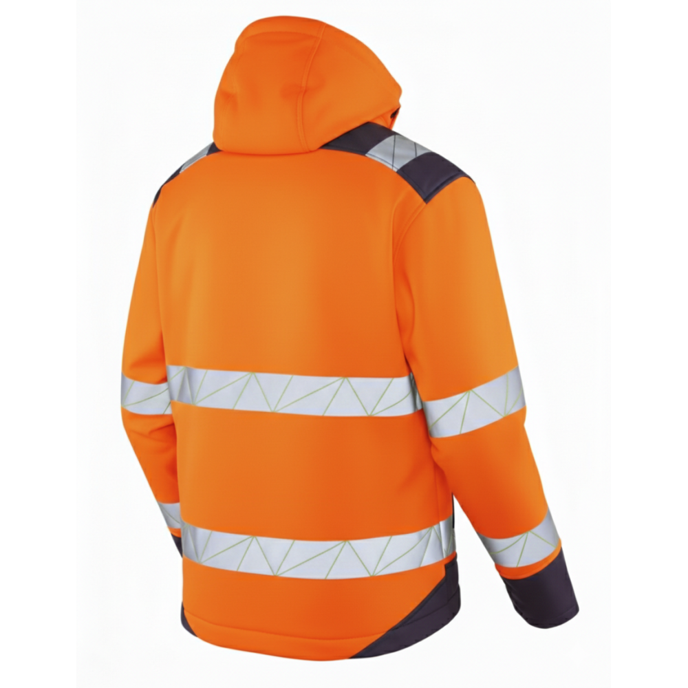 Myform Olympus Hi-Vis sarı renkli termal softshell mont