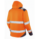 Myform Olympus Hi-Vis sarı renkli termal softshell mont