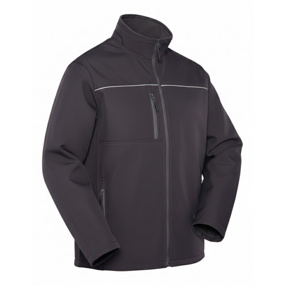Myform 3108 antrasit softshell outdoor mont mühendis tipi iş montu