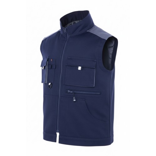 MYFORM PALMIRA PLUS LACİVERT YELEK (9136)
