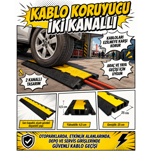 KABLO KORUYUCU İKİ KANALLI