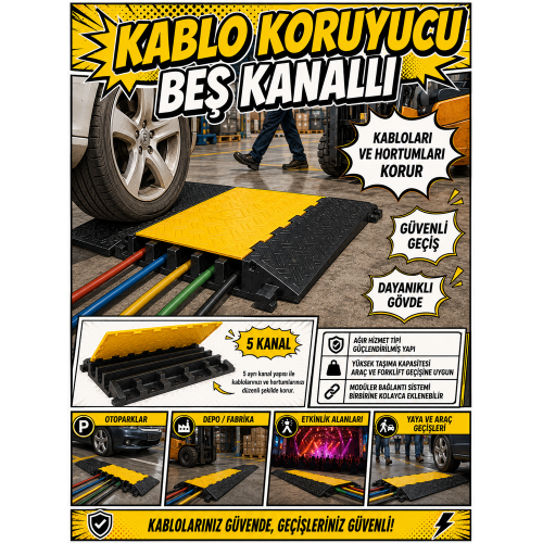 KABLO KORUYUCU BEŞ KANALLI