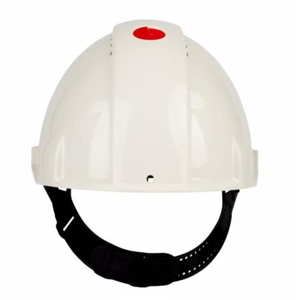 3M G3000 Beyaz Ayarlı Baret 3m g3000 ayarli baret beyaz renk havalandirmali uv stabilize abs is guvenligi bareti