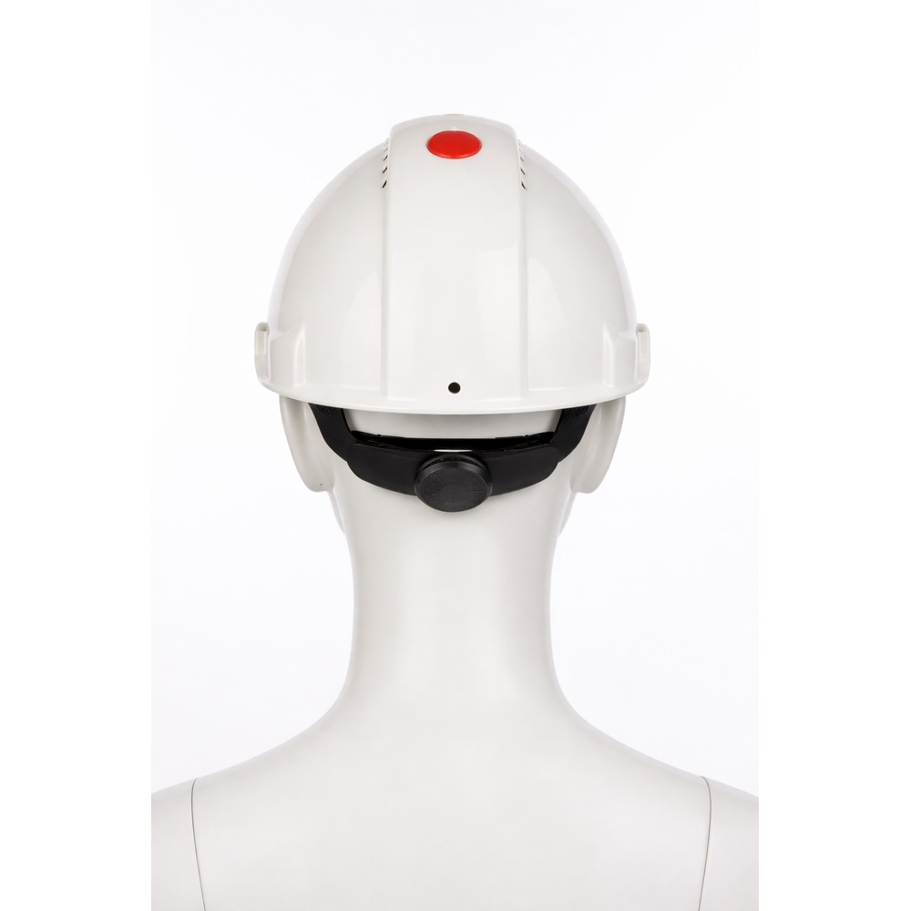 3M G3000 Beyaz Ayarlı Baret 3m g3000 ayarli baret beyaz renk havalandirmali uv stabilize abs is guvenligi bareti