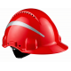 3m g3000 ayarli baret kirmizi renk havalandirmali uv stabilize abs is guvenligi bareti