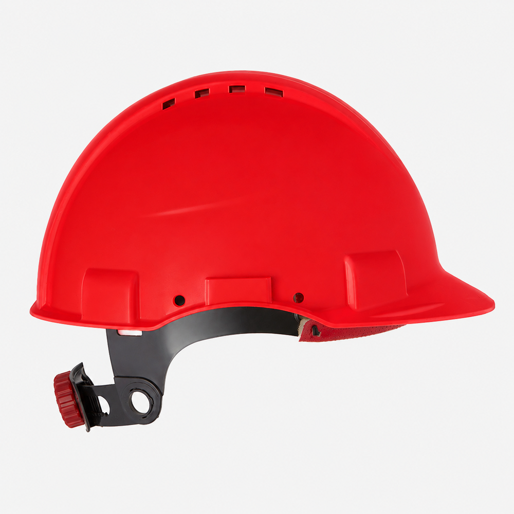 bbu safety cng 600 kirmizi endustriyel is guvenligi bareti en 397 havalandirmali ratchet ayarli
