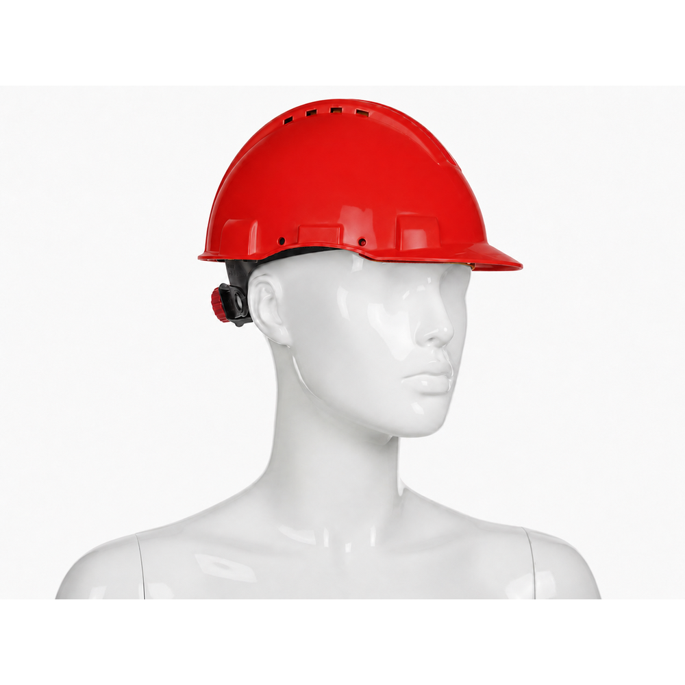 bbu safety cng 600 kirmizi endustriyel is guvenligi bareti en 397 havalandirmali ratchet ayarli