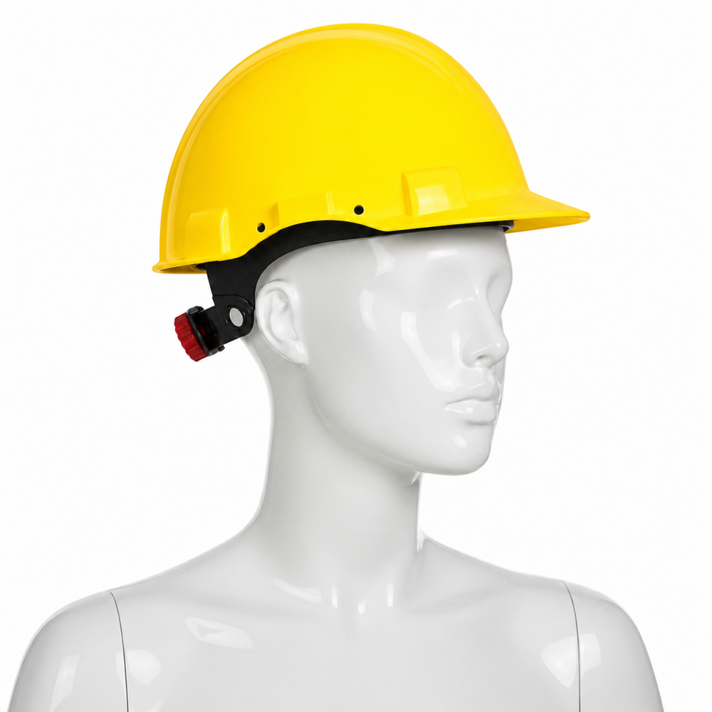 bbu safety cng 500 endustriyel is guvenligi bareti sari en 397 abs koruyucu baret
