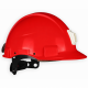 BBU Safety CNG 500M Kırmızı Madenci İş Güvenliği Bareti bbu safety cng 500m kirmizi madenci bareti en 397 en 50365 class 0 abs is guvenligi bareti