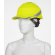 delta plus diamond 6 wind havalandirmali beyzbol sapkasi tipi sarı baret rotor ayarli reflektif seritli