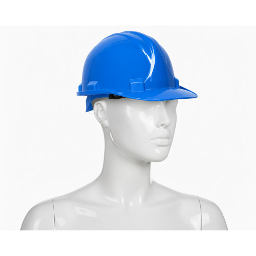 Essafe Eko Mavi Baret EN 397 Belgeli HDPE İş Güvenliği Bareti