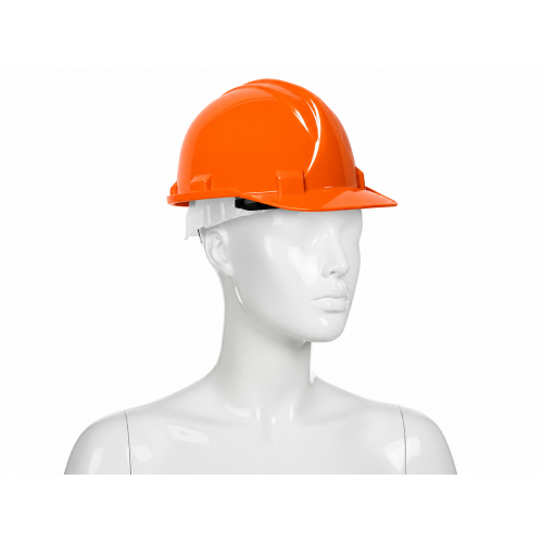 Essafe Eko Turuncu Baret EN 397 Belgeli HDPE İş Güvenliği Bareti