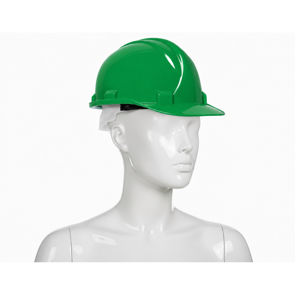 essafe eko yesil baret en 397 belgeli hdpe is guvenligi bareti 6 nokta iclikli