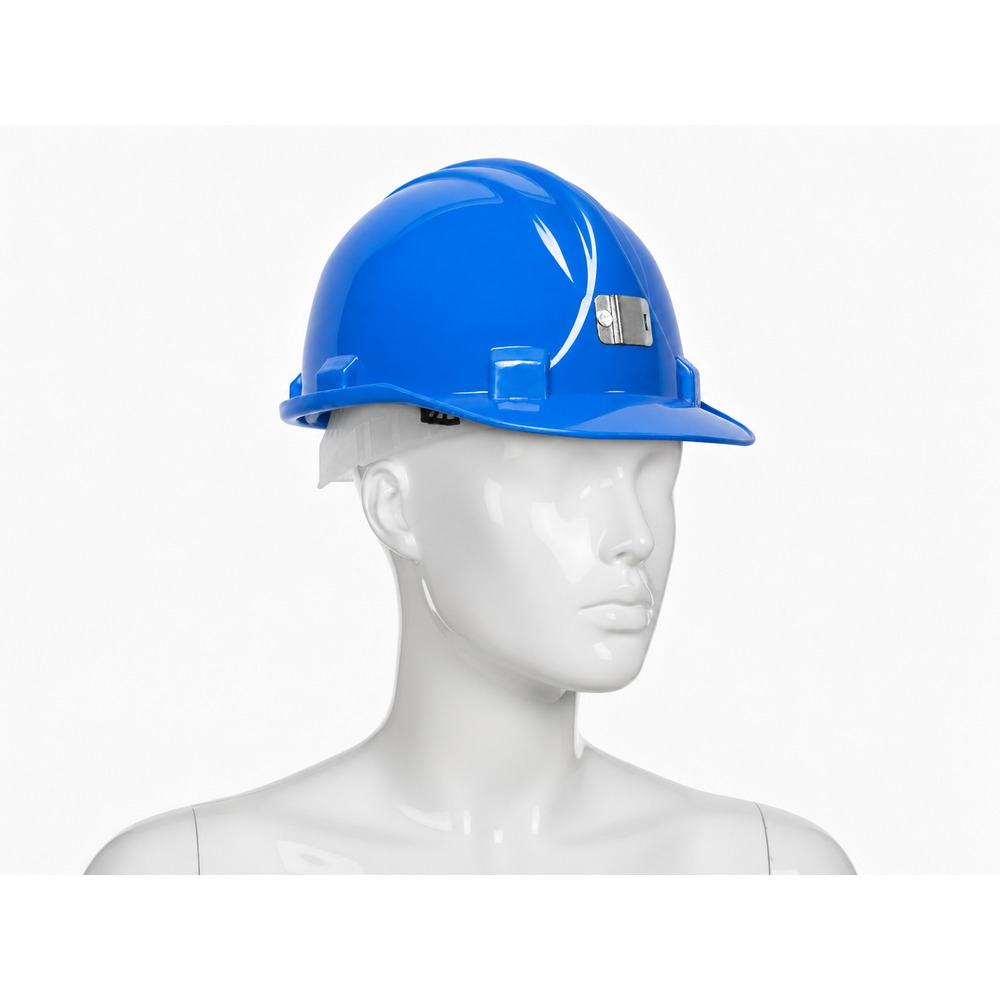 Essafe GE-1580 Mavi HDPE Madenci Bareti essafe eko mavi madenci bareti ge 1580 en 397 a1 hdpe 6 nokta iclikli is guvenligi bareti