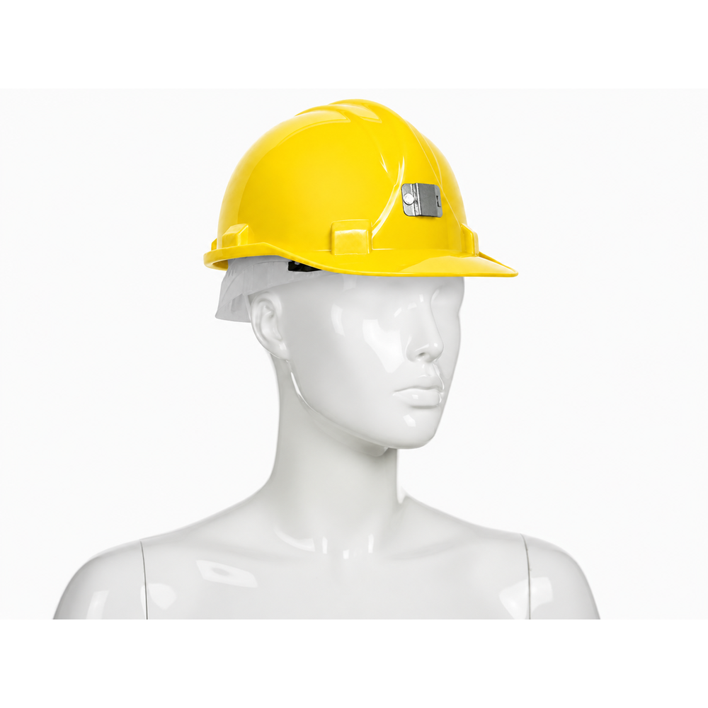 Essafe GE-1580 Sarı HDPE Madenci Bareti essafe eko sari madenci bareti ge 1580 en 397 a1 hdpe 6 nokta iclikli is guvenligi bareti