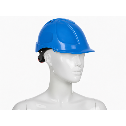 Essafe ABS Mühendis Bareti Mavi – Havalandırmalı, Vidalı Ayarlı (EN 397+A1:2012)