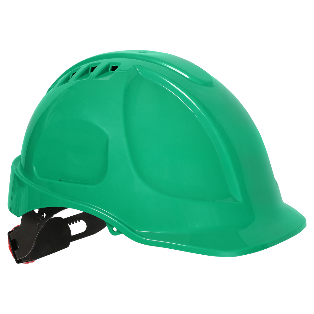 essafe abs muhendis bareti yesil havalandirmali vidali ayarli en 397 a1 ce belgeli baret