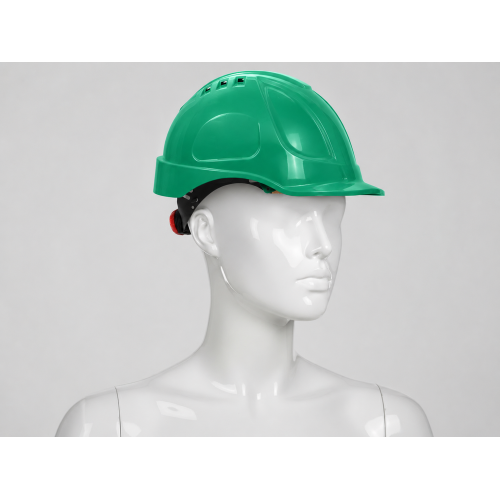 Essafe ABS Mühendis Bareti Yeşil – Havalandırmalı, Vidalı Ayarlı (EN 397+A1:2012)