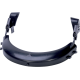 Delta Plus Visor Holder Mini vizör tutucu Granite serisi kask uyumlu siyah polipropilen 74g yüz kalkanı vizör aparatı