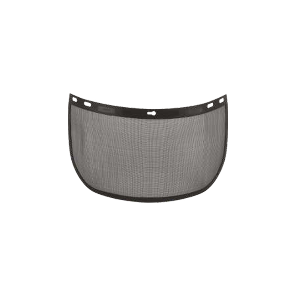 essafe ge 1253 yuz koruyucu tel orgu vizor 20x40 cm siyah mesh tel vizor plastik cerceve 85 gr en 1731 ansi z87.1 taslama capak alma
