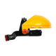 essafe ge 1218 yuz koruyucu siperlik alinligi ayarlanabilir baslik cevirme vida ayar ter bant 3 kademeli 52-62 cm hdpe 160 g en 166 2001 vizor haric