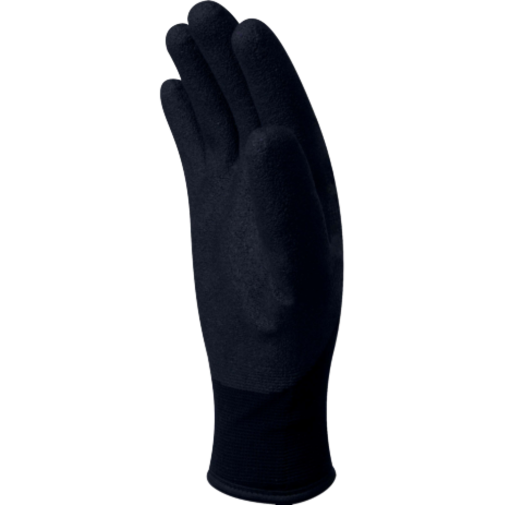 Delta Plus HERCULE VV750 -30°C Termal Soğuk Koruyucu İş Eldiveni Delta Plus HERCULE VV750 Siyah Polar Astarlı 3/4 Nitril Kaplamalı Soğuk İş Eldiveni