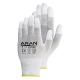 Aran Safety E11 Verde Parmak Ucu PU Kaplı İş Eldiveni aran safety e11 verde parmak ucu pu kapli genel kullanim eldiveni en 388 113xx beyaz