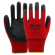 beybi pn zebra nitril eldiven kivrimli kavrama 13g polyester orme 1 2 nitril kaplama turuncu siyah kirmizi siyah mavi siyah no 9 no 10 en 388 3131x ce reach gida ile temas silikon icermez