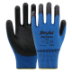 beybi pn zebra nitril eldiven kivrimli kavrama 13g polyester orme 1 2 nitril kaplama turuncu siyah kirmizi siyah mavi siyah no 9 no 10 en 388 3131x ce reach gida ile temas silikon icermez