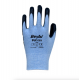 Beybi PU Cotton Poliüretan Kaplı Pamuk Eldiven (Mavi-Siyah) beybi pu cotton poliuretan kapli pamuk orme eldiven mavi siyah 1 2 pu kaplama en 388 3111x ce no 9 no 10